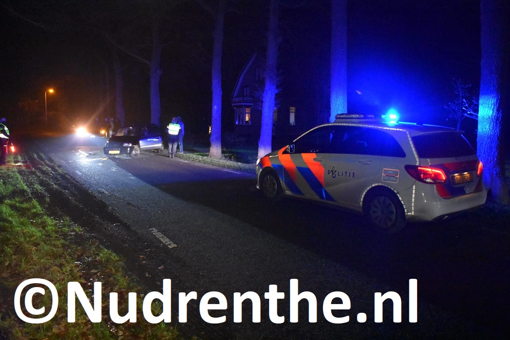 UPDATE: ongeval auto – boom Lankhorsterweg in Meppel/Lankhorst door alcohol