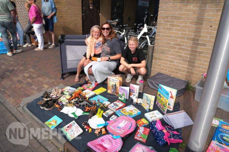 7 augustus 2025: Derde Donderdag Meppeldag begint met een gezellige kinderrommelmarkt