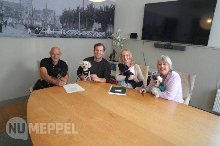 Team Vermiste Honden Meppel/Hoogeveen e.o. wordt stichting met dank aan Het Notarieel Meppel