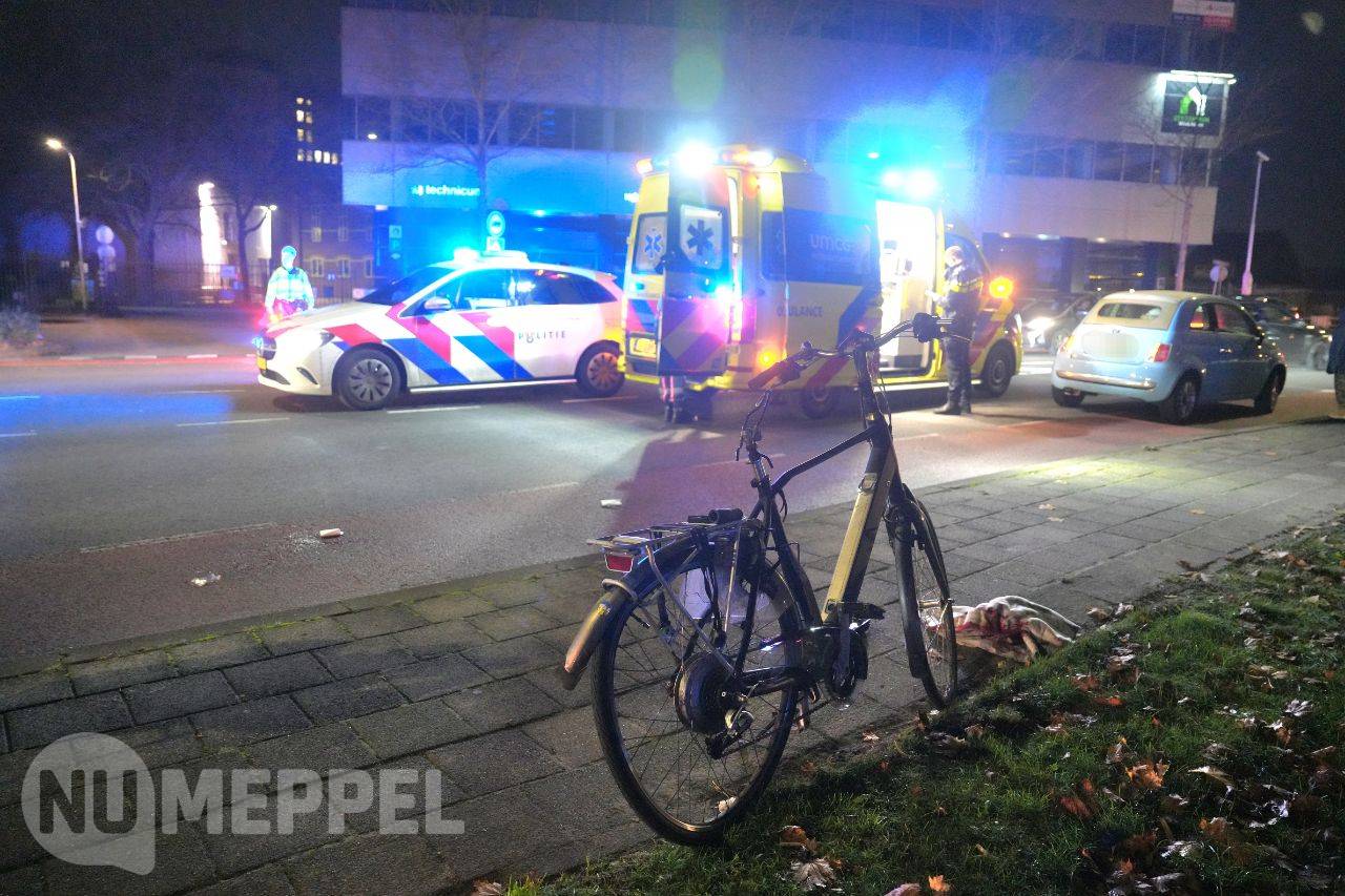 Fietser gewond na aanrijding in Meppel