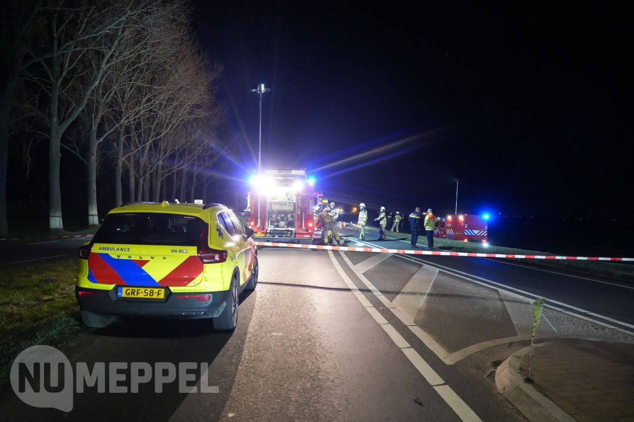 Dodelijk ongeluk op N331 bij Zwartsluis.
