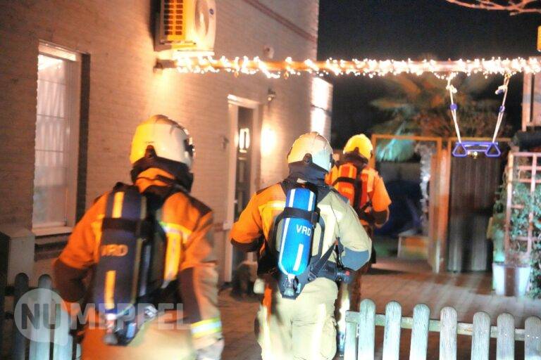 Brand in schuur aan Valeriaan in Meppe