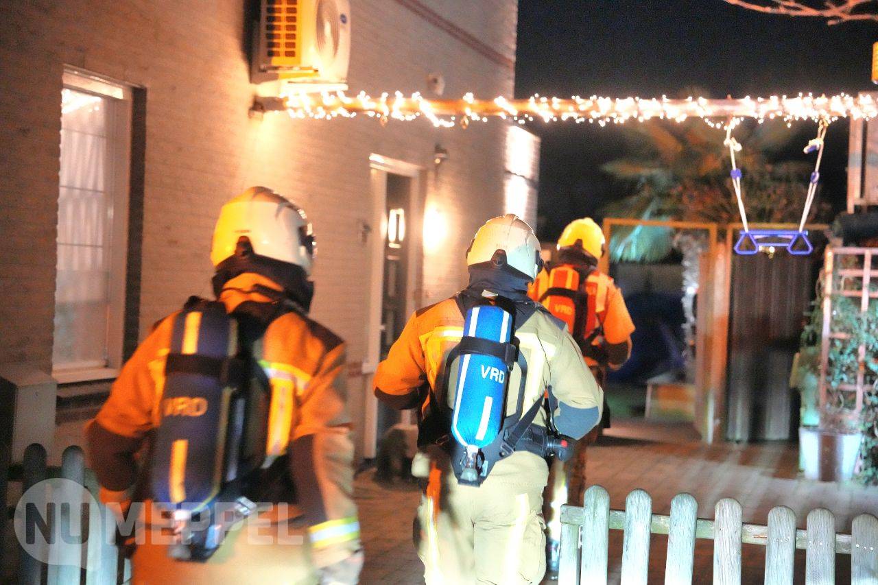 Brand in schuur aan Valeriaan in Meppel