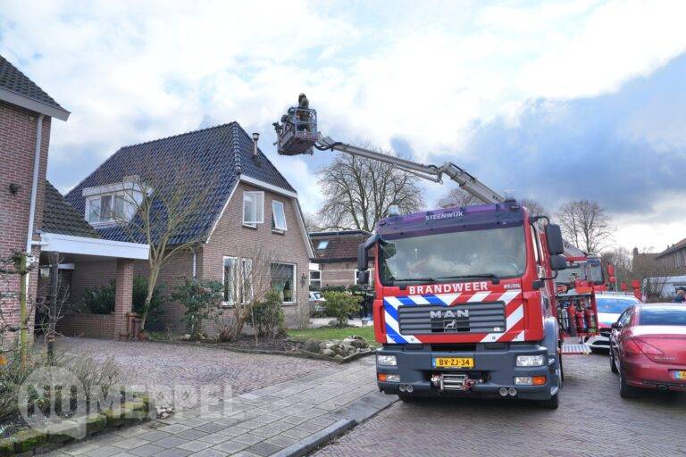 Pelletkachel zorgt voor rookontwikkeling in Zuidveen