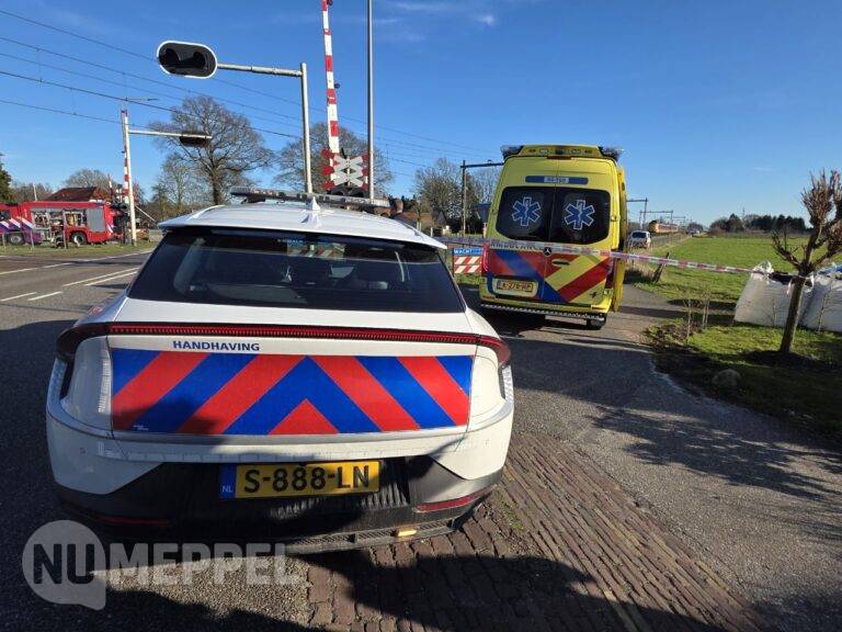 Geen treinverkeer tussen Meppel en Steenwijk na aanrijding