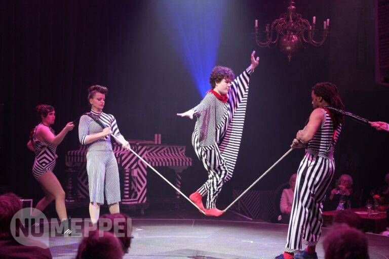 Zaterdag 7 maart 2026 Cirqulinair betovert Meppel met theater, acrobatiek en culinaire dinershow.