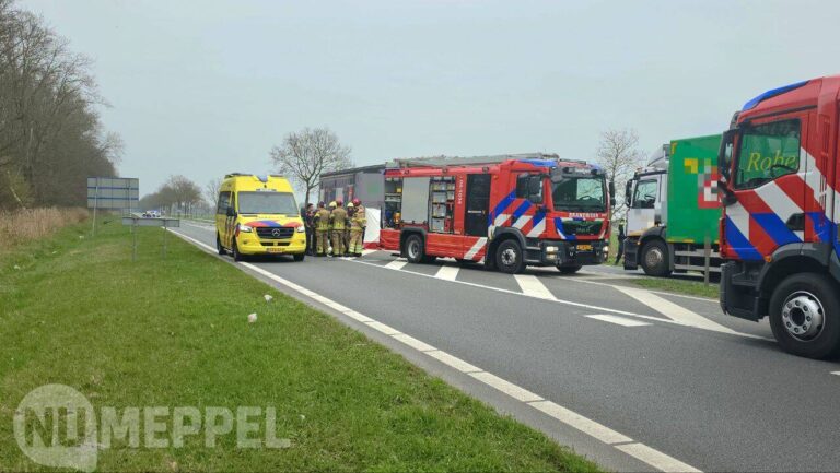 Dodelijk ongeval op N377 tussen Nieuwleusen en Rouveen