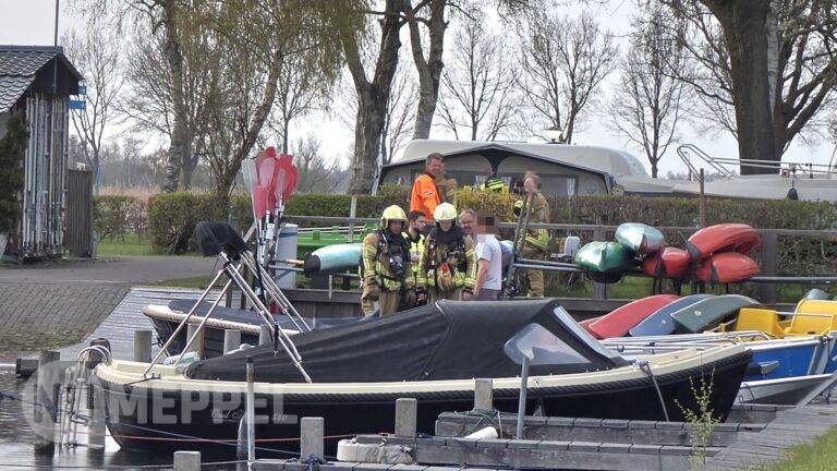 Explosie en brand op pleziervaartuig bij Belt-Schutsloot