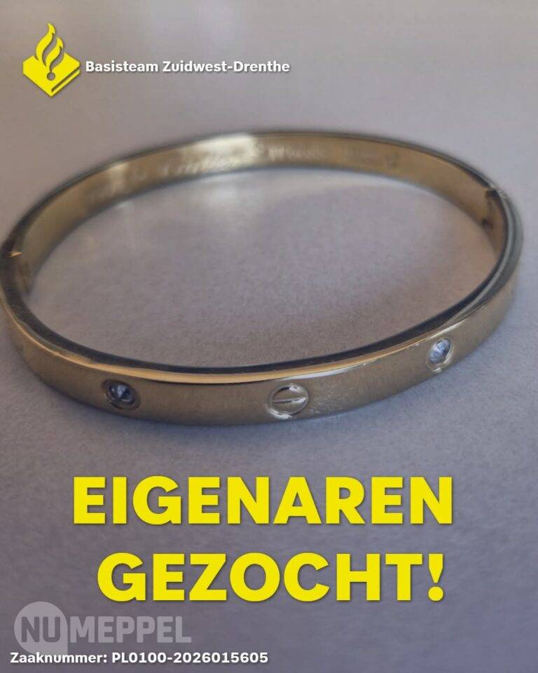 Man (30) uit Meppel aangehouden voor reeks woninginbraken, politie zoekt eigenaren sieraden
