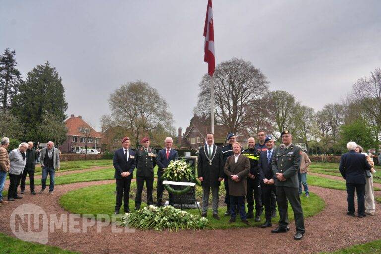 13 april 2026: Meppeler jeugd staat stil bij 81 jaar vrijheid tijdens jaarlijks jeugdappèl in Rosarium Wilhelminapark