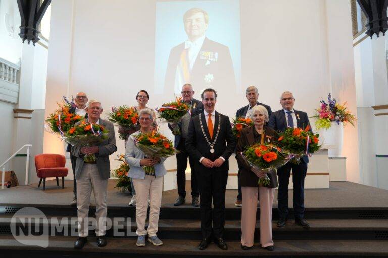 Jaarlijkse Lintjesregen 2026: Gemeente Meppel is 8 decorandi rijker