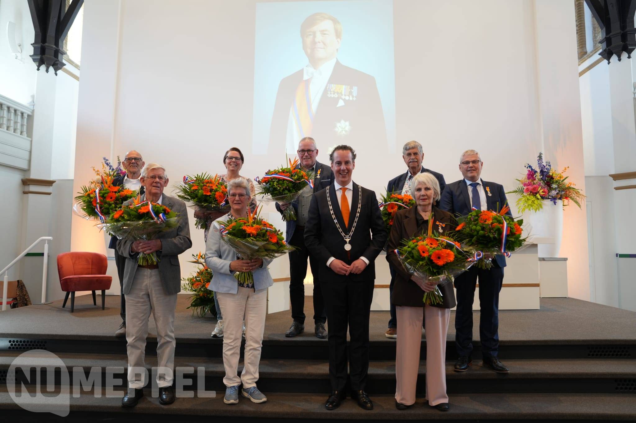 Jaarlijkse Lintjesregen 2026: Gemeente Meppel is 8 decorandi rijker