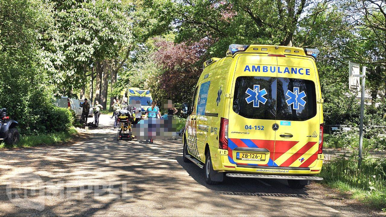 Ernstig ongeval in Kerkenveld: bestuurder quad zwaargewond