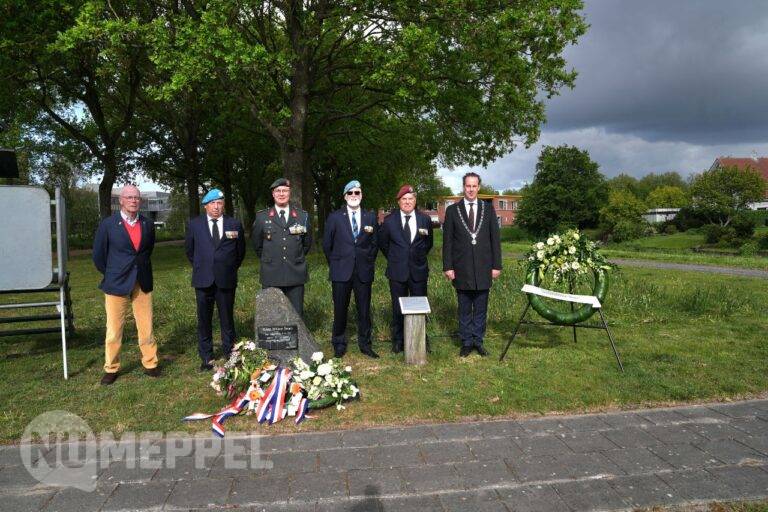Herdenking sergeant Swart in Meppel: stilstaan bij moed en vrijheid