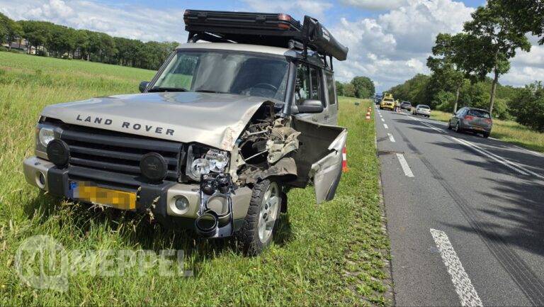 Ongeval op N375 tussen Koekange en Meppel zorgt voor lange files
