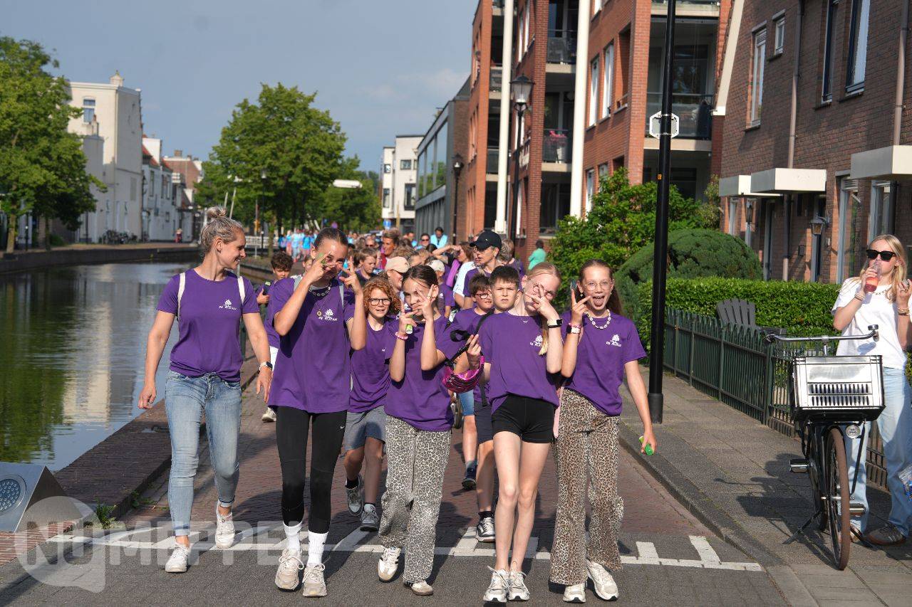 Geslaagde eerste avond van de Avondvierdaagse in Meppel