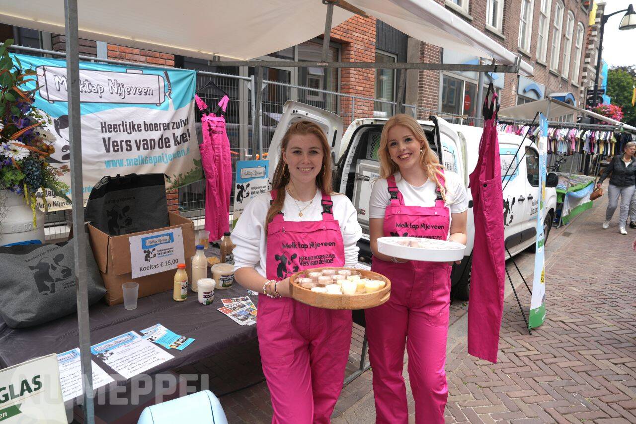 Boerendag zorgt voor volle binnenstad tijdens tweede Donderdag Meppeldag in Meppel
